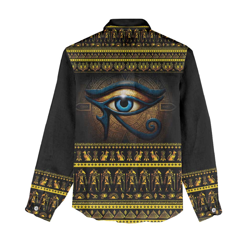 Ancient Egypt Eye Of Ra Women Casual Shirt Sun To The Egyptians LT14
