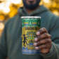 Afro Gabon Christmas 4 in 1 Can Cooler Tumbler Joyeux Noel Coat Of Arms - African Pattern