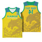 Personalized Gabon Football Basketball Jersey Allez Les Pantheres - African Pride