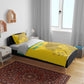 Personalized Gabon Football Bedding Set Allez Les Pantheres
