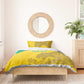 Personalized Gabon Football Bedding Set Allez Les Pantheres