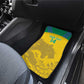 Personalized Gabon Football Car Mats Allez Les Pantheres