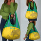 Personalized Gabon Football Grocery Bag Allez Les Pantheres
