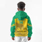 Personalized Gabon Football Kid Hoodie Allez Les Pantheres