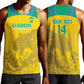 Personalized Gabon Football Men Tank Top Allez Les Pantheres