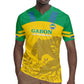 Personalized Gabon Football Rugby Jersey Allez Les Pantheres