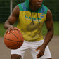 Personalized Gabon Football Sleeveless Hoodie Allez Les Pantheres - African Pride