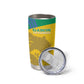 Personalized Gabon Football Tumbler Cup Allez Les Pantheres