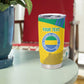 Personalized Gabon Football Tumbler Cup Allez Les Pantheres