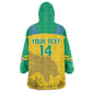 Personalized Gabon Football Wearable Blanket Hoodie Allez Les Pantheres