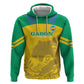 Personalized Gabon Football Zip Hoodie Allez Les Pantheres