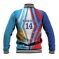 Custom Argentina and Cabo Verde Football 2026 Baseball Jacket La Albiceleste Tubaroes Azuis Together
