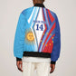 Custom Argentina and Cabo Verde Football 2026 Bomber Jacket La Albiceleste Tubaroes Azuis Together