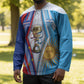 Custom Argentina and Cabo Verde Football 2026 Hockey Jersey La Albiceleste Tubaroes Azuis Together
