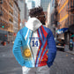 Custom Argentina and Cabo Verde Football 2026 Hoodie La Albiceleste Tubaroes Azuis Together