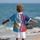 Custom Argentina and Cabo Verde Football 2026 Kid Hawaiian Shirt La Albiceleste Tubaroes Azuis Together LT14