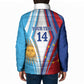 Custom Argentina and Cabo Verde Football 2026 Padded Jacket La Albiceleste Tubaroes Azuis Together
