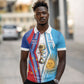 Custom Argentina and Cabo Verde Football 2026 Polo Shirt La Albiceleste Tubaroes Azuis Together