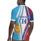 Custom Argentina and Cabo Verde Football 2026 Rugby Jersey La Albiceleste Tubaroes Azuis Together