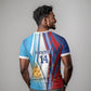 Custom Argentina and Cabo Verde Football 2026 T shirt La Albiceleste Tubaroes Azuis Together