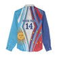 Custom Argentina and Cabo Verde Football 2026 Women Casual Shirt La Albiceleste Tubaroes Azuis Together