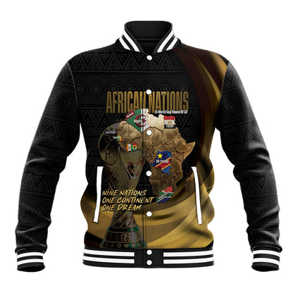 African Nations 2026 World Football Custom Baseball Jacket We All Make History
