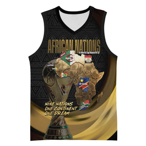 African Nations 2026 World Football Custom Basketball Jersey We All Make History