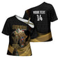 African Nations 2026 World Football Custom Cross Shoulder Shirt We All Make History