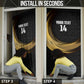African Nations 2026 World Football Custom Door Cover We All Make History