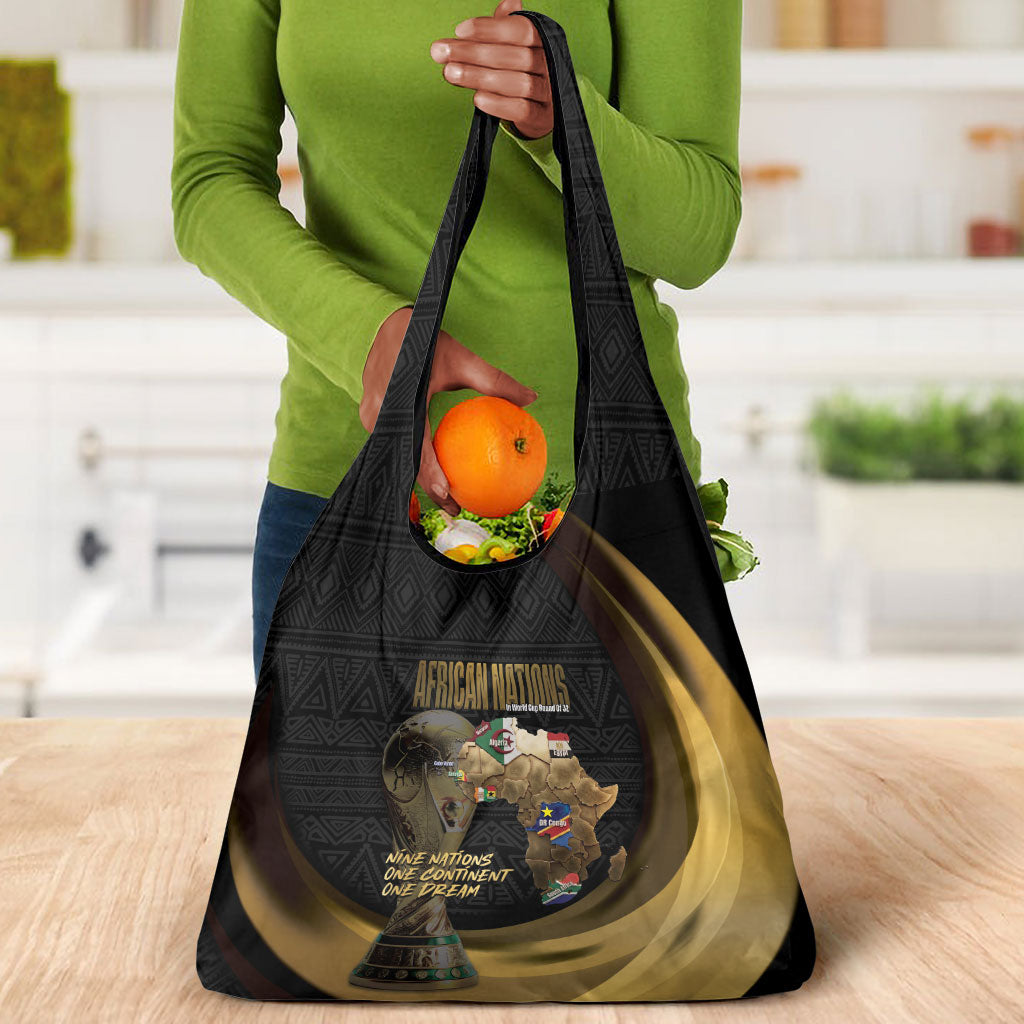 African Nations 2026 World Football Grocery Bag We All Make History