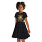 African Nations 2026 World Football Custom Kid Short Sleeve Dress We All Make History