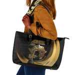 African Nations 2026 World Football Leather Tote Bag We All Make History