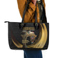 African Nations 2026 World Football Leather Tote Bag We All Make History