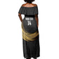 African Nations 2026 World Football Custom Off Shoulder Maxi Dress We All Make History
