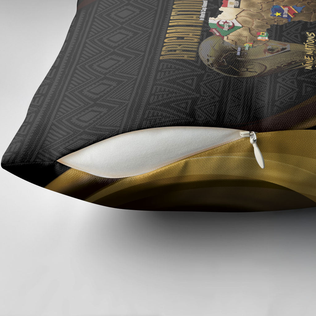 African Nations 2026 World Football Pillow Cover We All Make History
