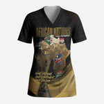African Nations 2026 World Football Custom Scrub Top We All Make History
