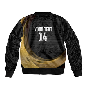 African Nations 2026 World Football Custom Sleeve Zip Bomber Jacket We All Make History