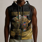 African Nations 2026 World Football Custom Sleeveless Zip Hoodie We All Make History