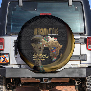 African Nations 2026 World Football Spare Tire Cover We All Make History