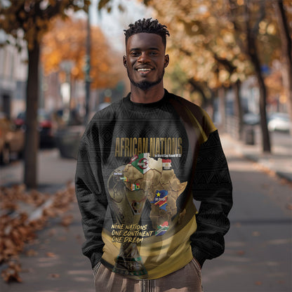 African Nations 2026 World Football Custom Sweatshirt We All Make History