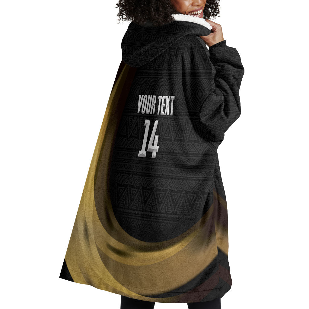 African Nations 2026 World Football Custom Wearable Blanket Hoodie We All Make History