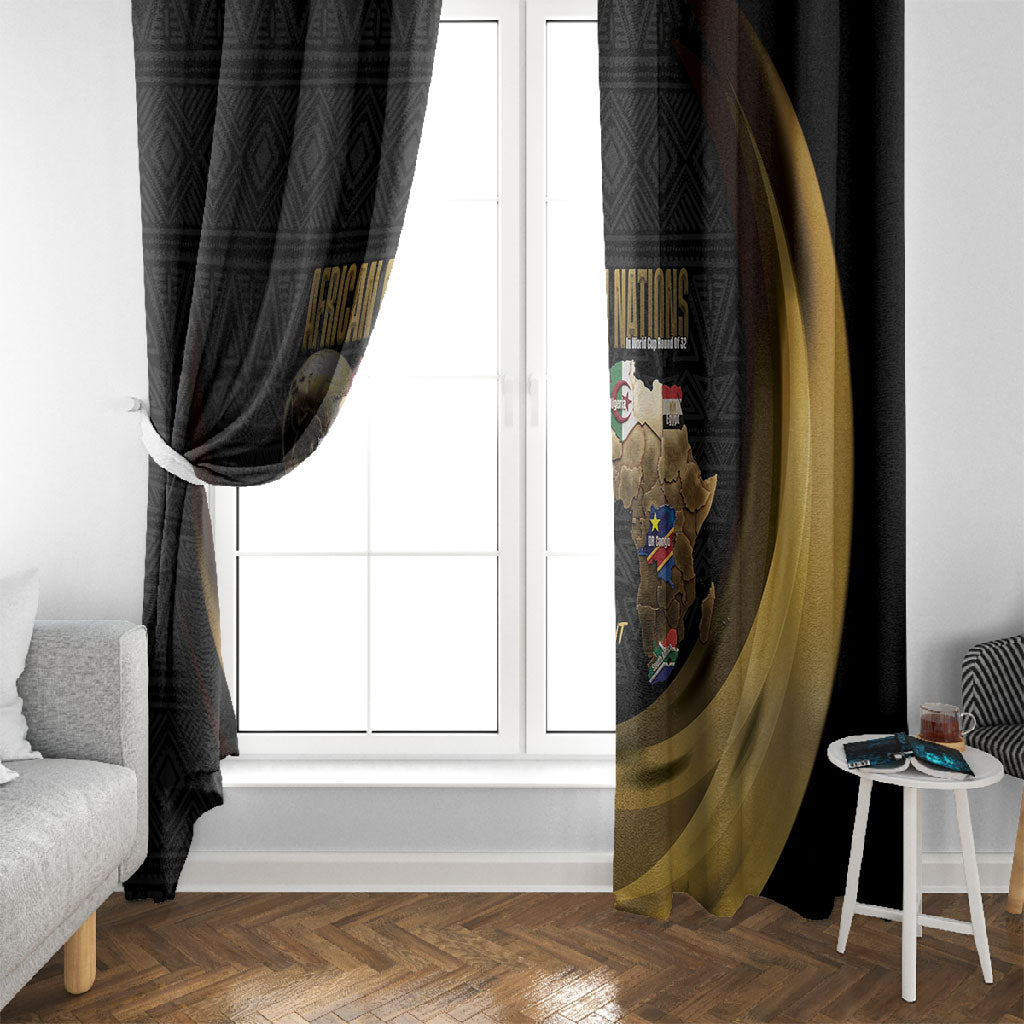 African Nations 2026 World Football Window Curtain We All Make History
