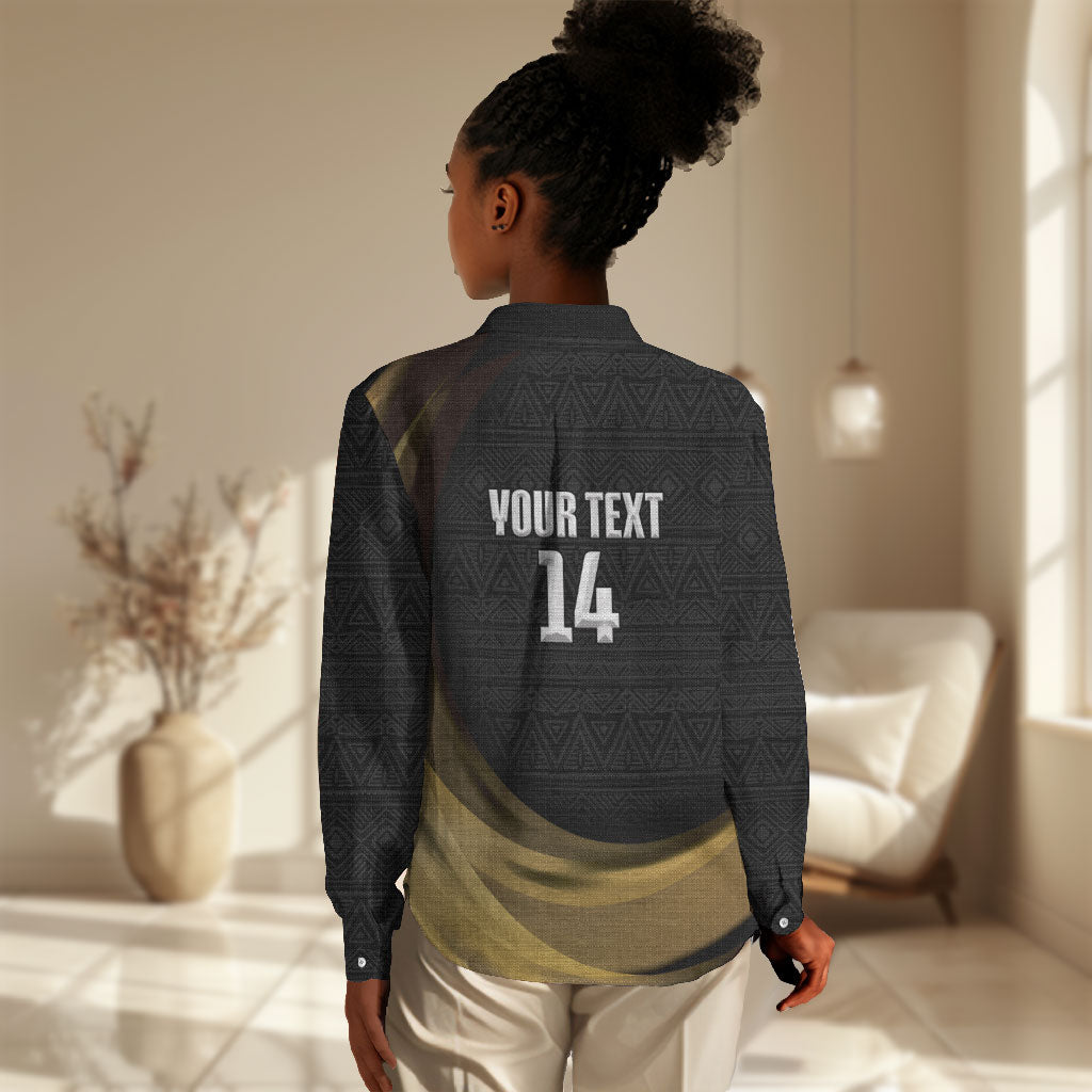 African Nations 2026 World Football Custom Women Casual Shirt We All Make History