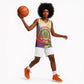 Personalized Comoros Basketball Jersey Coat Of Arms Mix Ylang Ylang Flower - African Pride