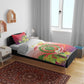 Personalized Comoros Bedding Set Coat Of Arms Mix Ylang Ylang Flower