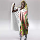 Personalized Comoros Hooded Blanket Coat Of Arms Mix Ylang Ylang Flower