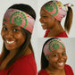 Comoros Neck Gaiter Coat Of Arms Mix Ylang Ylang Flower - African Pride