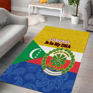 Afro Paisley Udzima wa Komori Area Rug Comoros Is In My DNA
