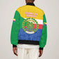 Afro Paisley Udzima wa Komori Bomber Jacket Comoros Is In My DNA
