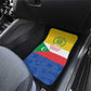 Afro Paisley Udzima wa Komori Car Mats Comoros Is In My DNA